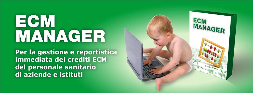 Software gestionale per analisi, conteggio e reportistica ECM del personale sanitario.