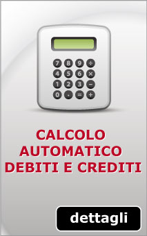 Calcolo automatico debiti e crediti foramtivi